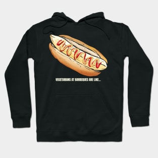 Vegetarians at BBQ are like Banana Hot Dog Hoodie